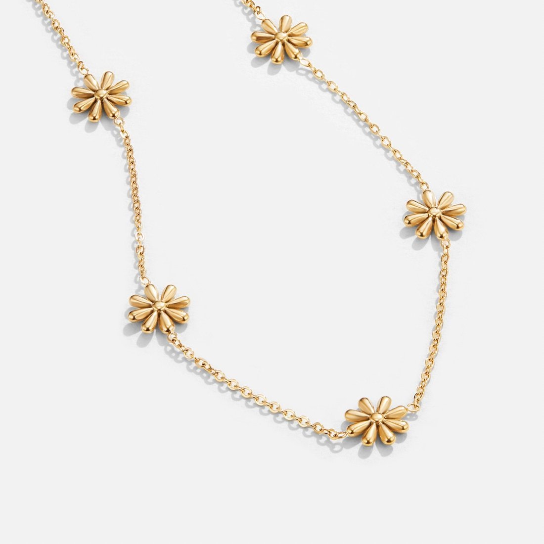 Collier goutte plaqué or – Léo