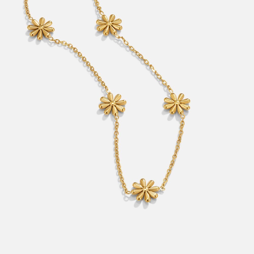 Collier goutte plaqué or – Léo