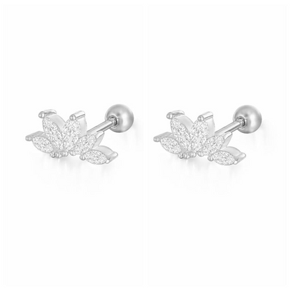 Boucles d’Oreilles Clous Cristal Raffinées