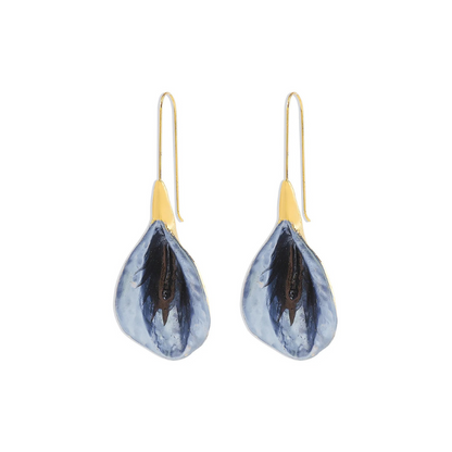 Boucles d'oreilles Bengale à fleurs