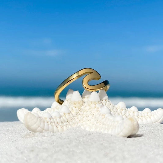 Bague or motif vague – Lila
