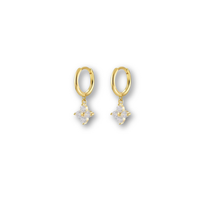 Set de Boucles d’Oreilles Dorées Étoiles Étincelantes