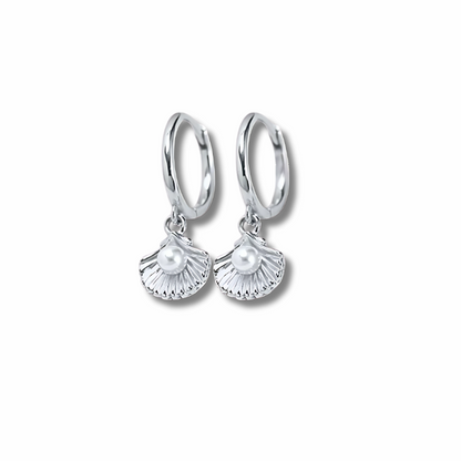 Boucles d'oreilles élégantes en Coquillages et Perles