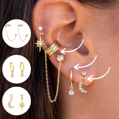 Set de Boucles d’Oreilles Bohèmes