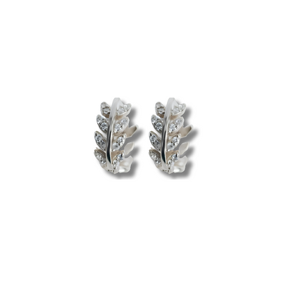 Boucles d'oreilles helix avec zircon scintillant