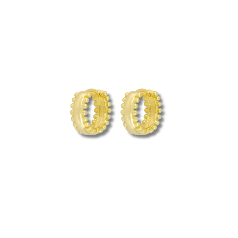 Set de Boucles d’Oreilles Pendantes Dorées Élégantes