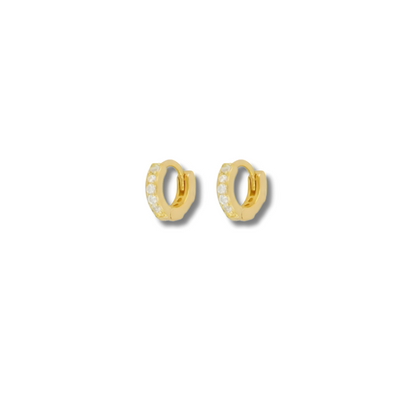 Set de Boucles d’Oreilles Pendantes Dorées Élégantes