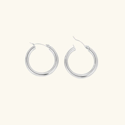Boucles d'oreilles Rondes Plaquées or