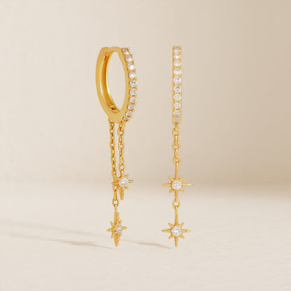 Boucles d’Oreilles Étoilées