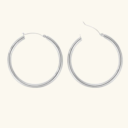 Boucles d'oreilles Rondes Plaquées or