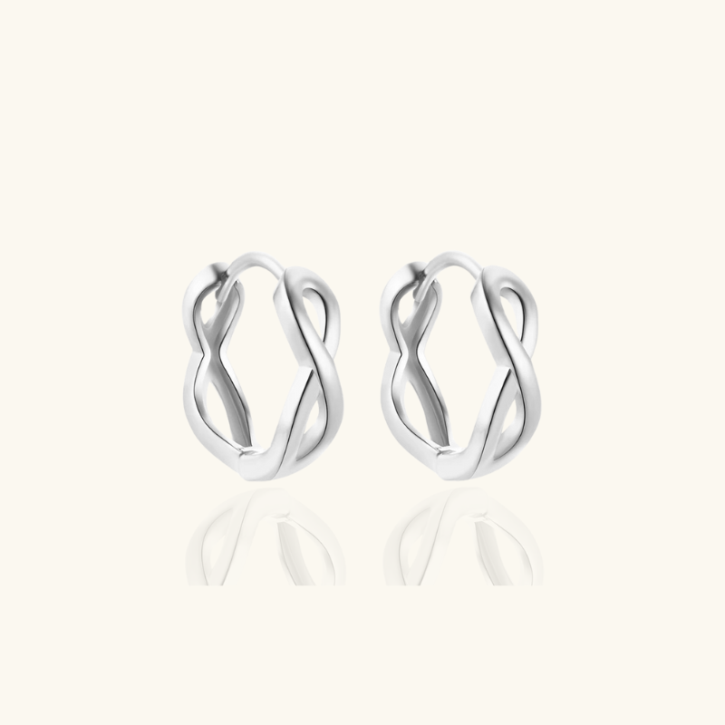Boucles d'oreilles Infinity