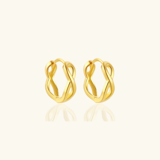 Boucles d'oreilles Infinity