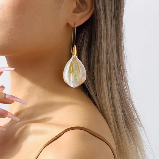 Boucles d'oreilles Bengale à fleurs