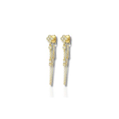 Boucles d'oreilles Luna Élégance