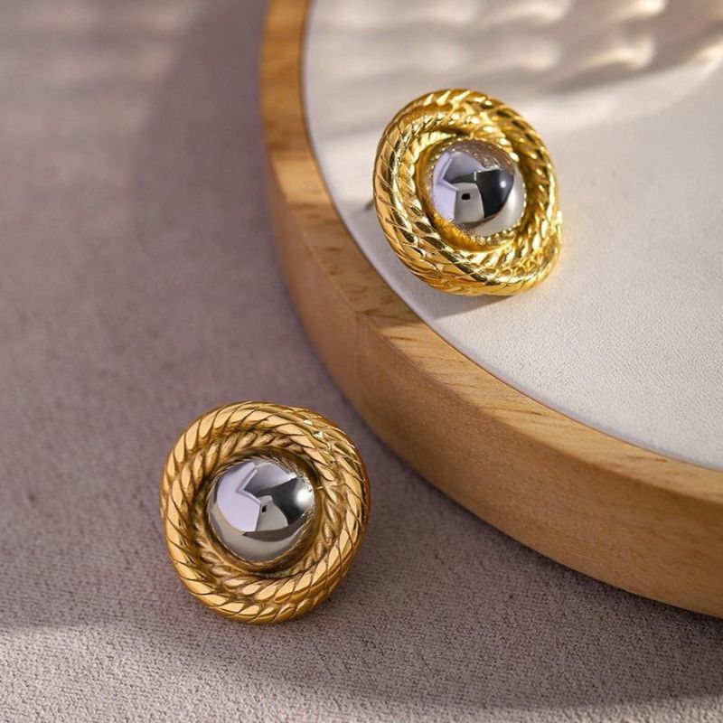 Boucles d'Oreilles Luxueuses Or
