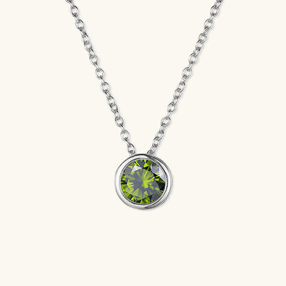Collier Pierre de Naissance Doré