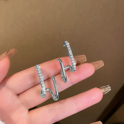 Boucles d’Oreilles Crochet Élégantes Géométriques