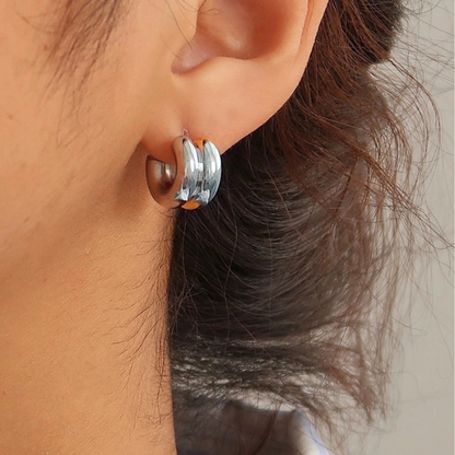 Boucles d'oreilles Créoles Dorées