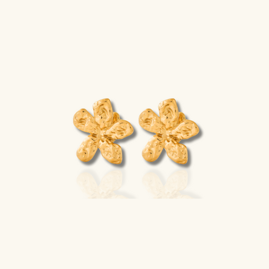 Boucles d'oreilles fleuries