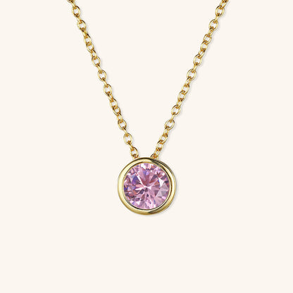 Collier Pierre de Naissance Doré