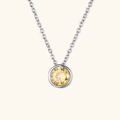 Collier Pierre de Naissance Doré