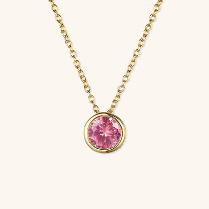 Collier Pierre de Naissance Doré