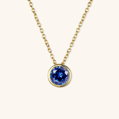 Collier Pierre de Naissance Doré