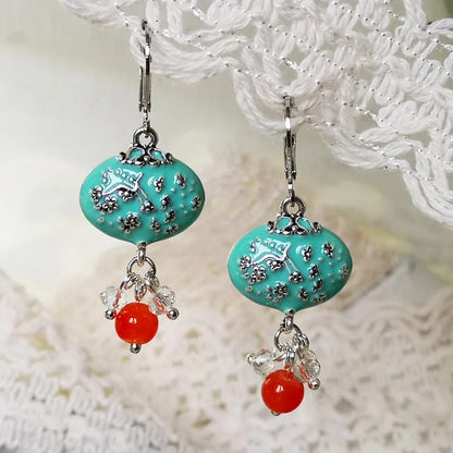 Boucles d'Oreilles Vintage Blossom Or