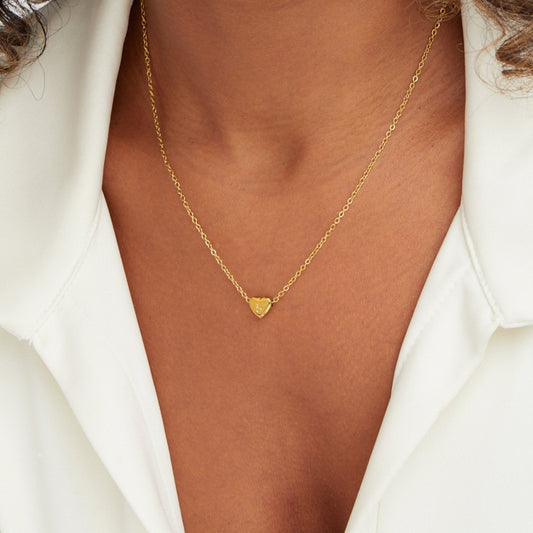 Collier pendentif cœur or – Lise