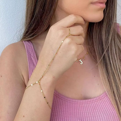 Bracelet chaîne fin Or délicat – Lise