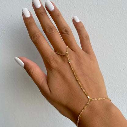 Bracelet chaîne fin Or délicat – Lise