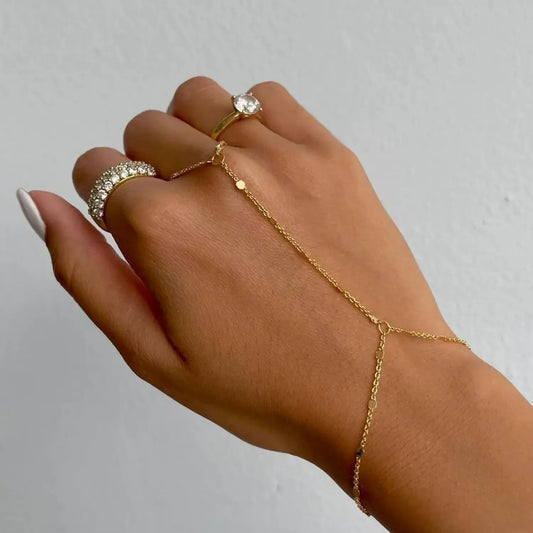 Bracelet chaîne fin Or délicat – Lise