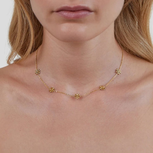 Collier goutte plaqué or – Léo
