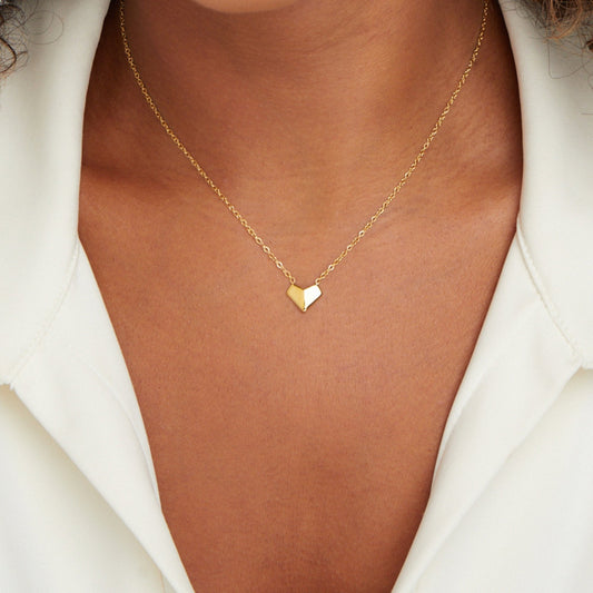 Collier pendentif cœur or – Lise