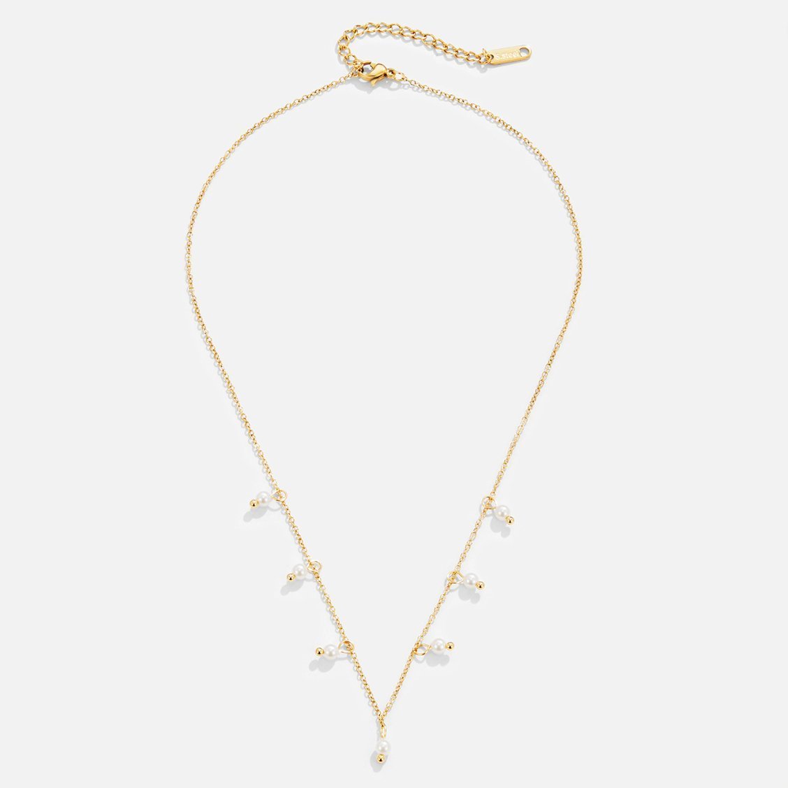 Collier perles blanches Or – Lila