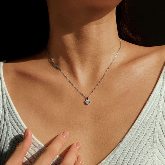 Collier pendentif Argent minimaliste – Rivka